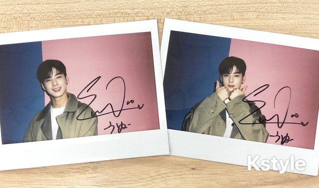 Astro All Light 直筆サインBroadcastイベント チャウヌ Astro All