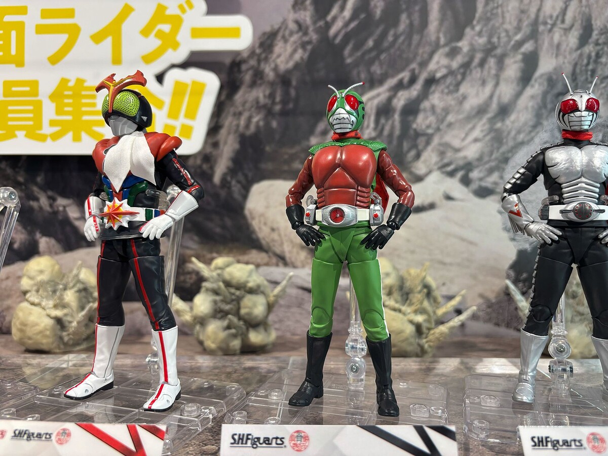 真骨彫 仮面ライダー S.H.Figuarts(真骨彫製法)」シリーズに昭和仮面