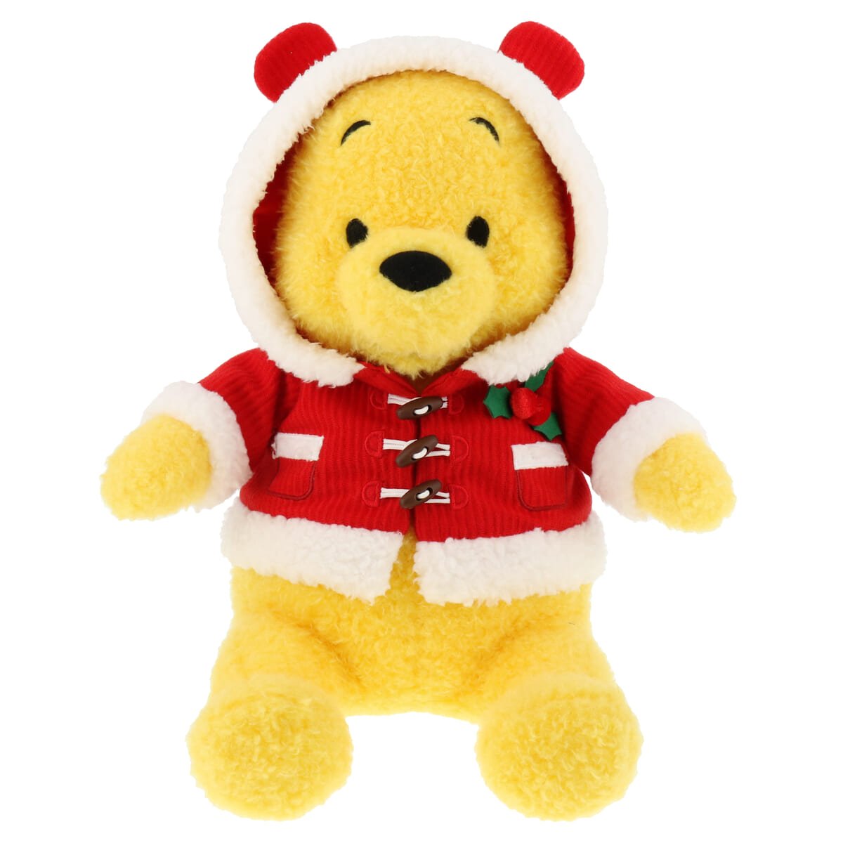 プーさんのぬいぐるみ(サンタのカチューシャつき) プーさんの