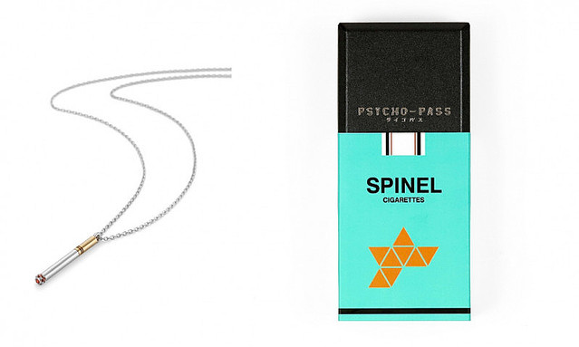 狡噛慎也モデル!! 『PSYCHO-PASS』狡噛のシガレットデザインネックレス