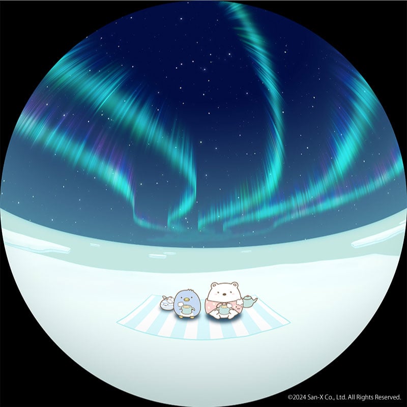 藤ちょこ さいはての空、彼方の教室 直筆サイン入り オーロラポスター