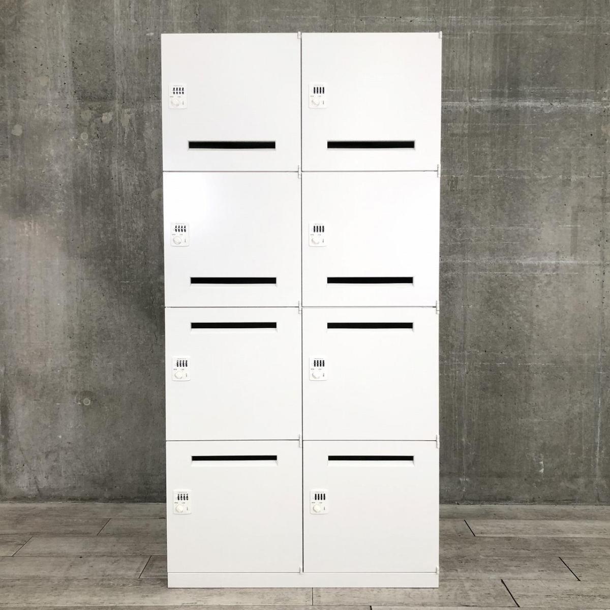 okamura 6人用ロッカー 全室鍵付き 充電コンセント付き アウトレット