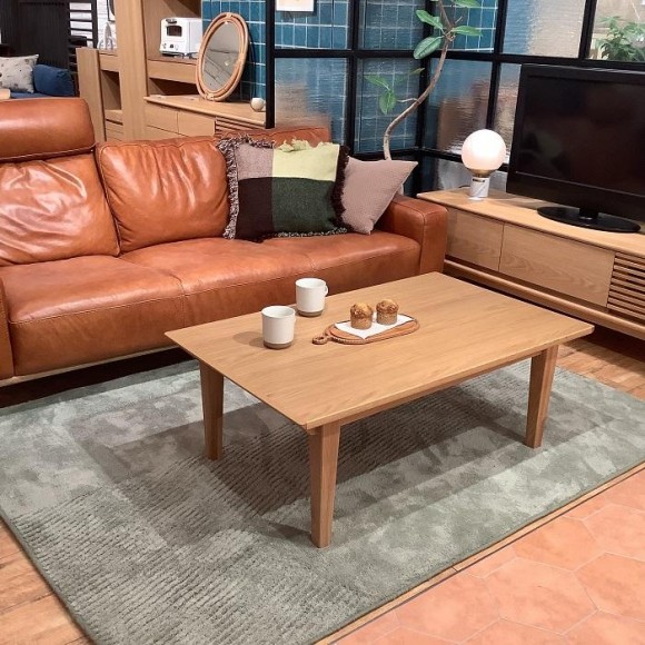 unico METTE こたつテーブル W1050ナチュラル unico METTE こたつ