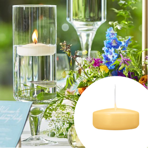 キャンドルサービス ゲストテーブル用 フローティングキャンドル