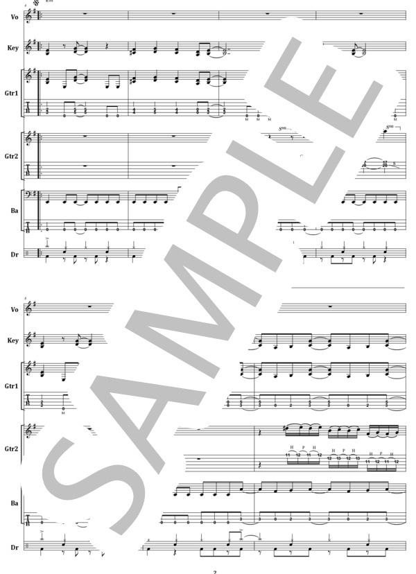 6327 【希少】VOW WOW III バンドスコア ヴァウワウ監修 楽譜 1986年