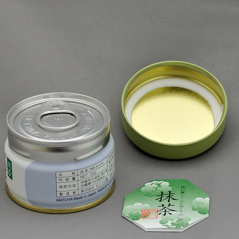 20個 雲鶴、金輪 丸久小山園日本茶 缶入り 2026年賞味期限20g入り