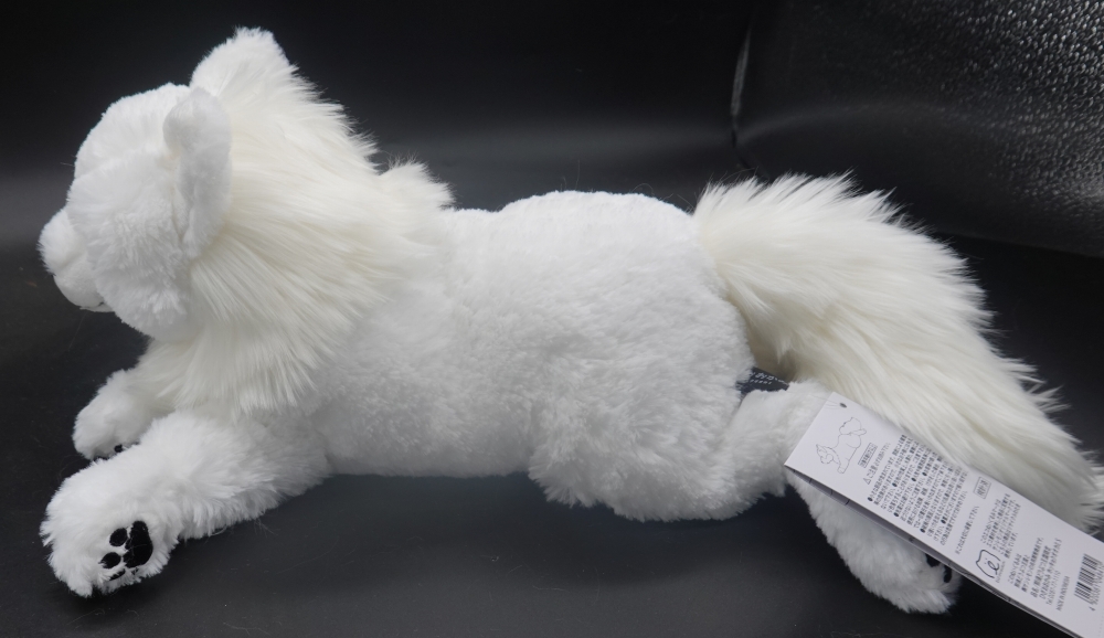 那須どうぶつ王国 限定 ひざおおかみ ホッキョクオオカミ S ぬいぐるみ