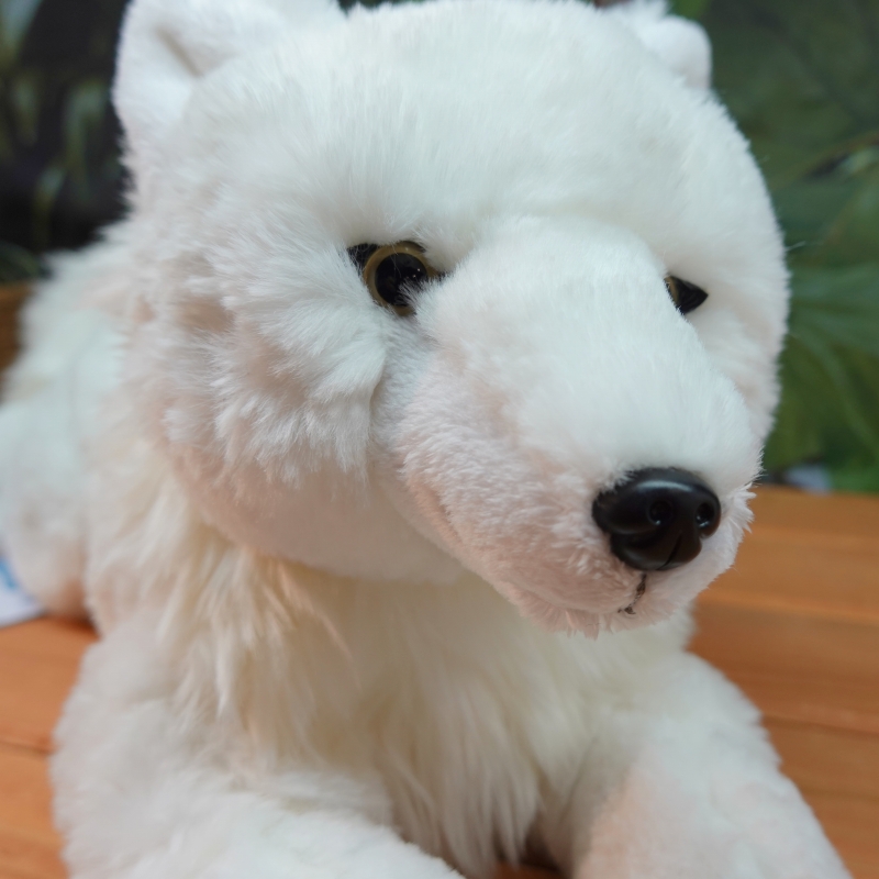 ひざオオカミ ホッキョクオオカミ S 【Original】 | 那須どうぶつ王国