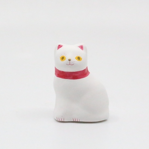 相良人形 相良人形 猫に蛸 相良隆馬作 山形県米沢市の