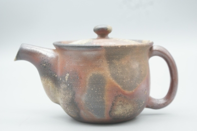 備前焼 古備前 初代小西陶古作 獅子摘蓋 双耳三足香炉