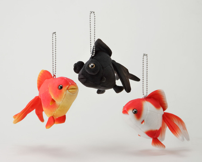 きんとと 金魚のぬいぐるみ（ボールチェーン付） | 生物園オンライン