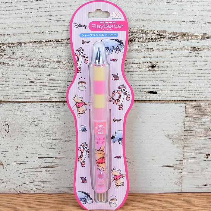 ディズニー 通販 くまのプーさん ピンク ドクターグリップ CL ボーダー