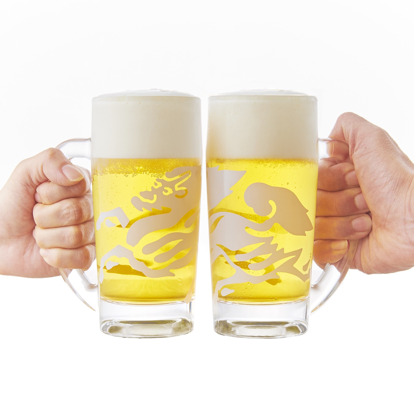 メガジョッキ 男前ジョッキ 1000ml 2個 キリン ビール ジョッキ