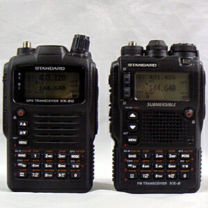 GPSアンテナをビルトイン！144/430MHz FMデュアルバンドトランシーバー