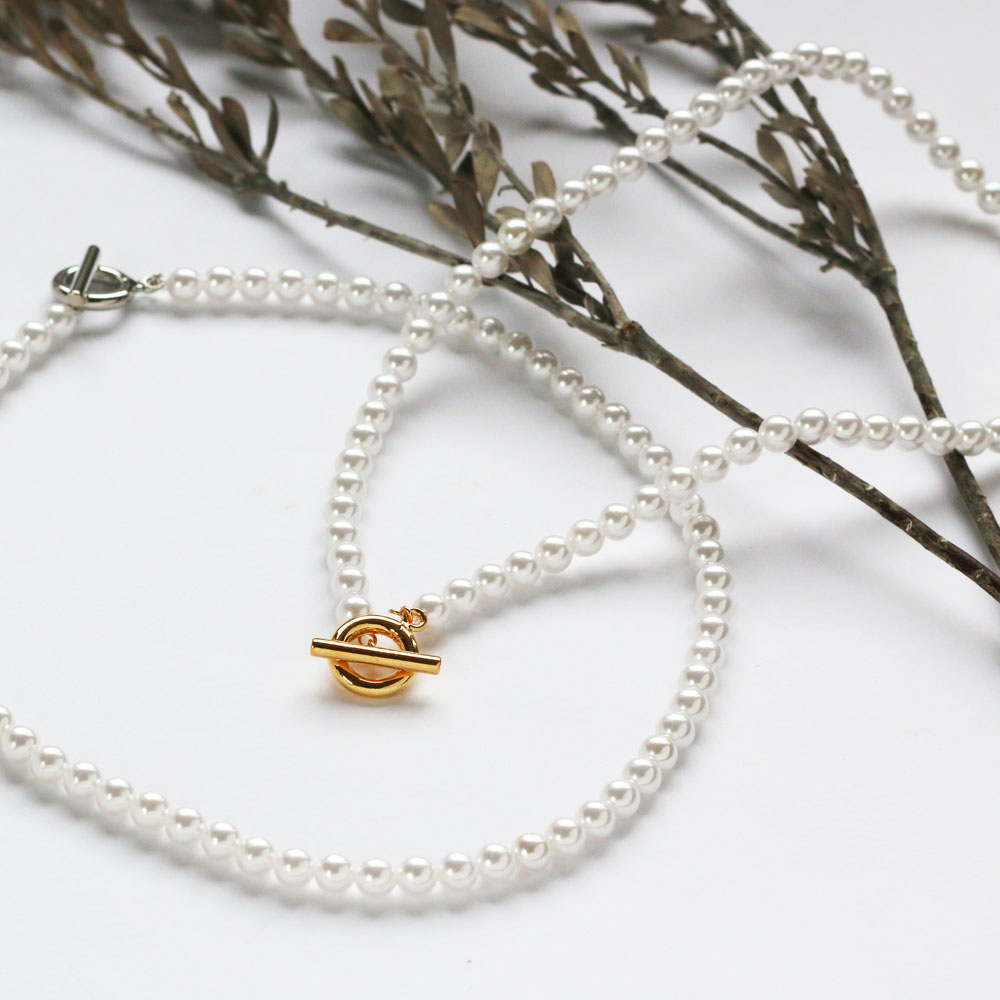 楽天市場】【最大10％OFFクーポン！】ネックレス レディース パール