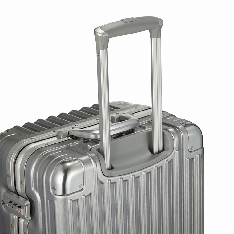 楽天市場】アルミ調 中型 スーツケース Mサイズ 51L 3日〜5日 シフレ