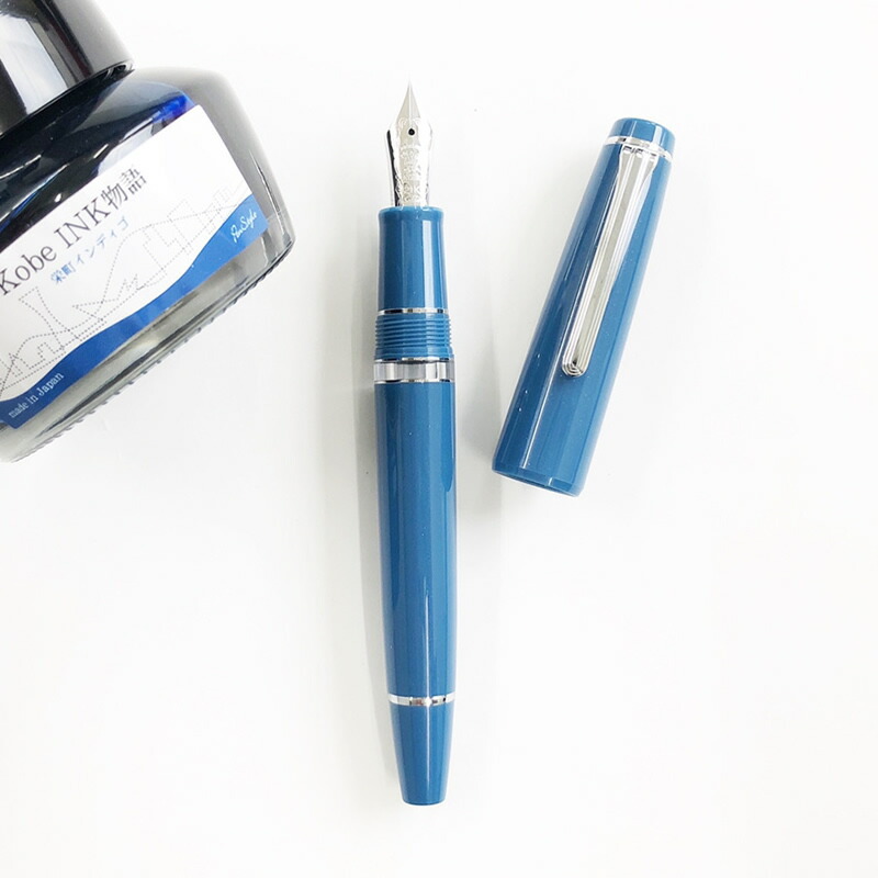 限定万年筆】NAGASAWAオリジナル 栄町インディゴ プロフェッショナル