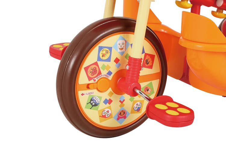 楽天市場】ブザー付おでかけ三輪車 それいけ！アンパンマンデラックスR