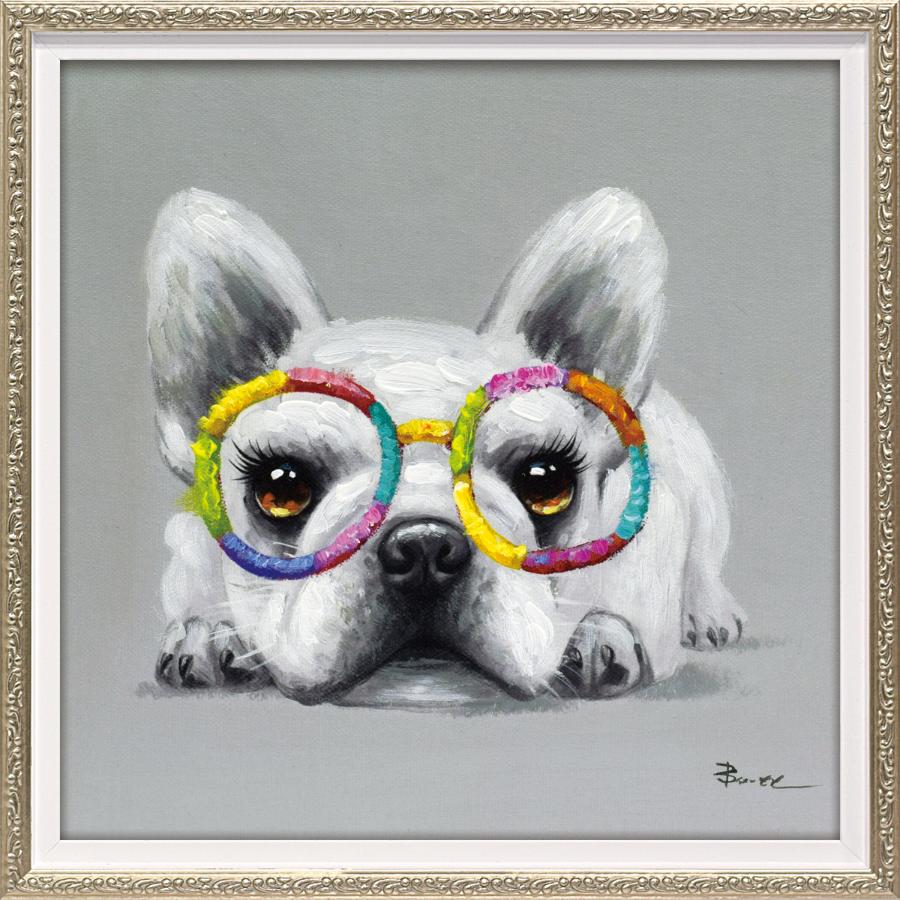 油絵 専用 微笑む優しい犬 油絵 専用 微笑む優しい犬 油絵 専用 微笑む