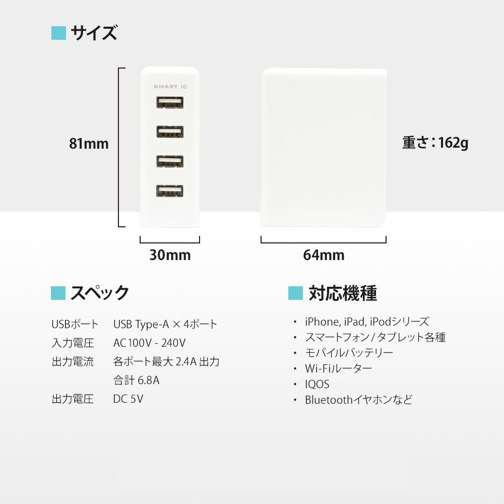 ☆未使用品☆ アイテック ITEC 無線充電式水素バス OY-FF60-W 2025