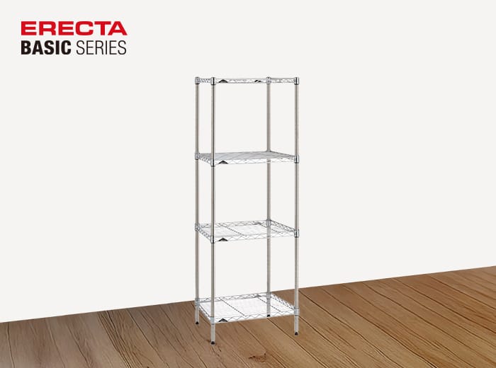 楽天市場】【21％OFF】【正規代理店】エレクター ワイヤーシェルフ