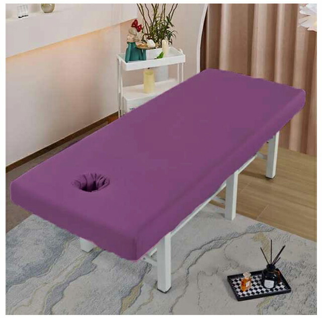 楽天市場】マッサージベッドカバー 穴付き 穴付き エステベッドカバー