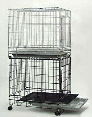 楽天市場】【犬用ケージ】PROステンレスケージ L−SSD 短面扉