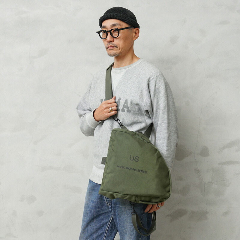 楽天市場】実物 新品 デッドストック 米軍 M42/M45 ガスマスクバッグ