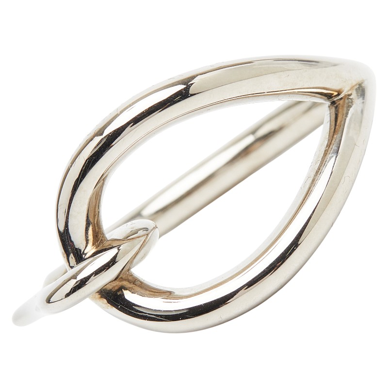 楽天市場】エルメス シェーヌダンクル スカーフリング シルバー メタル