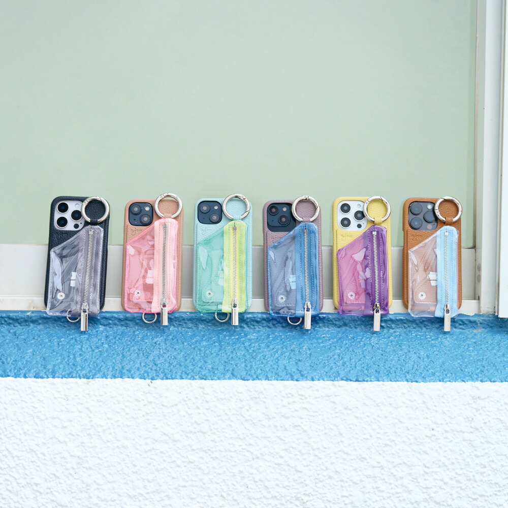 楽天市場】【公式店】【ajew iPhone case】ajew cadenas PVC zipphone