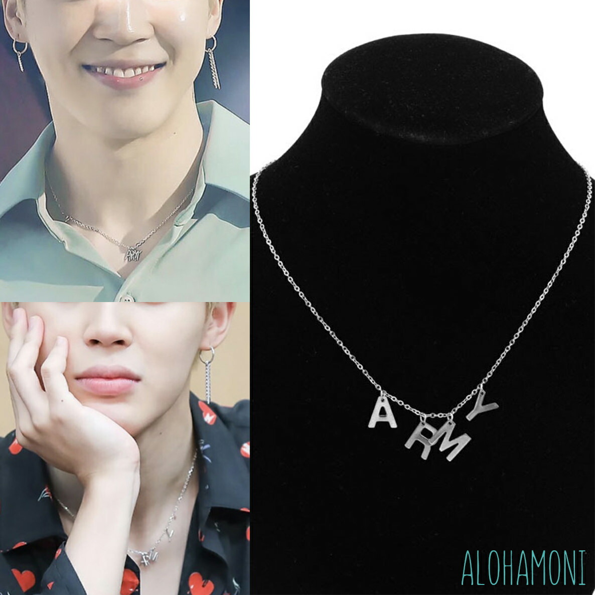 楽天市場】BTS 防弾少年団 ジミン 着用モデル ネックレス ARMY