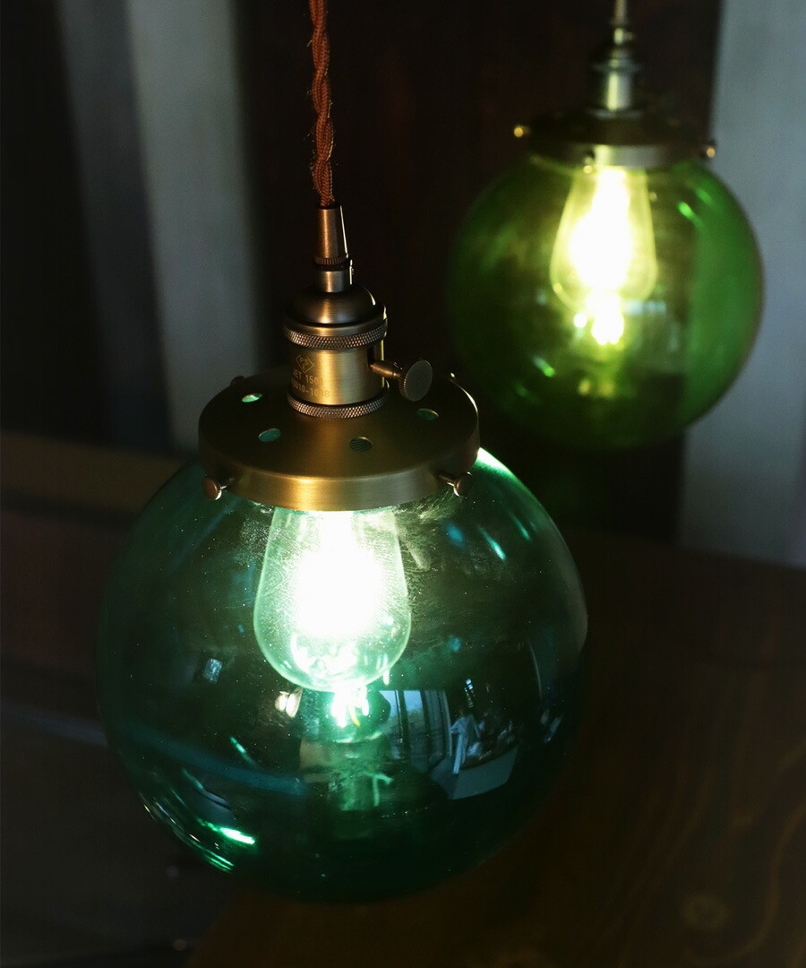 シェード オリジナル ガラス ガラスシェード E26 カラーガラス