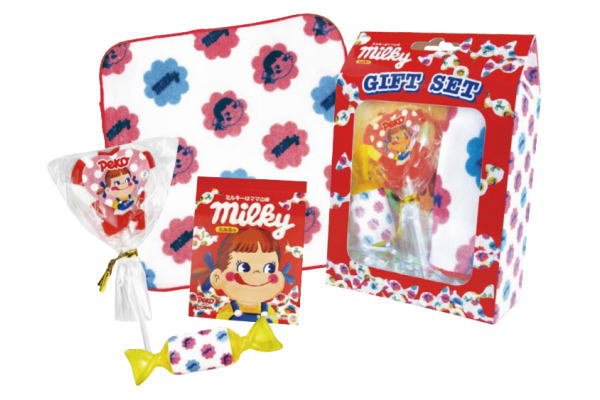 2176ペコちゃんミルキーモコモコセット