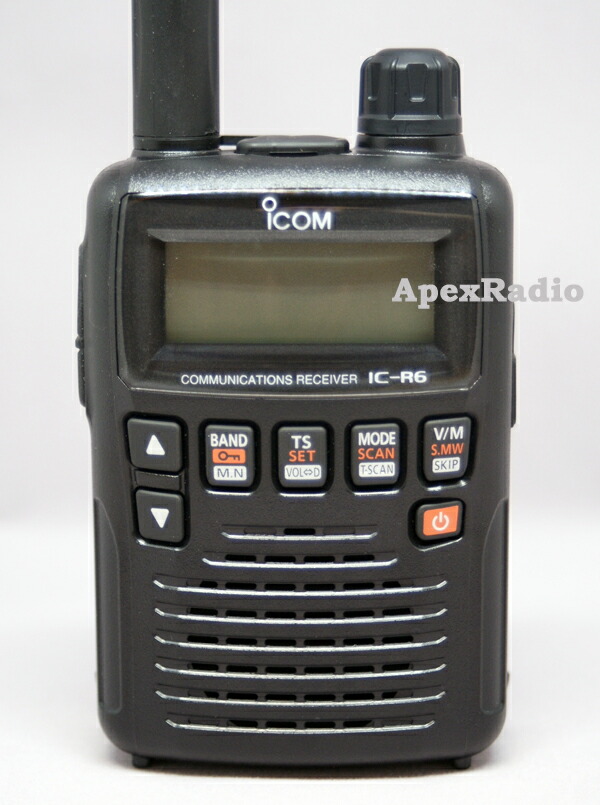 楽天市場】IC-R6 広帯域受信機 （受信改造済）アイコム ハンディ