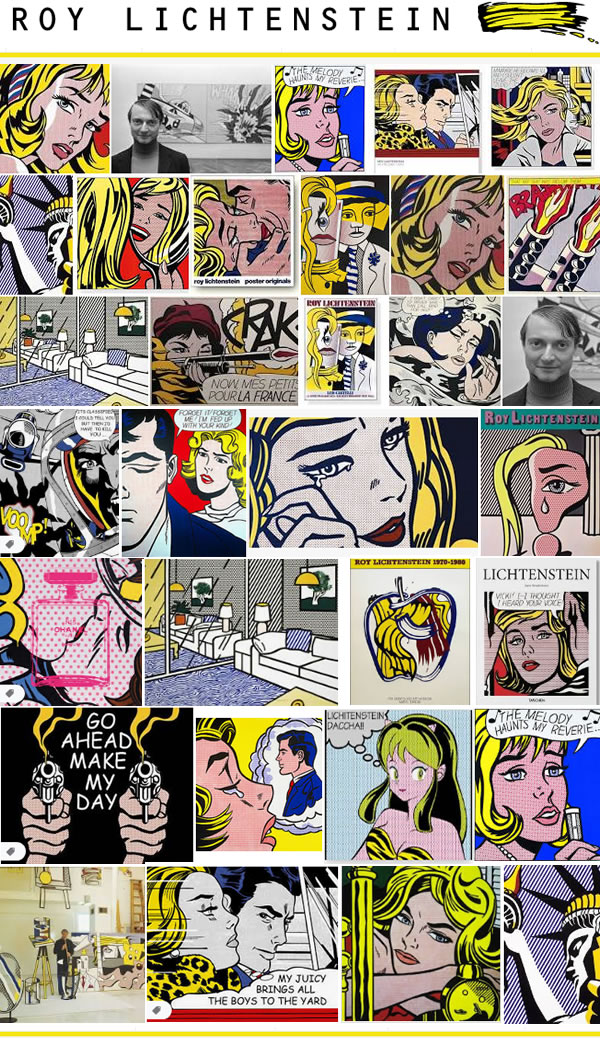ロイ・リキテンスタイン(ロイ・リキテンシュタイン)Roy Lichtenstein