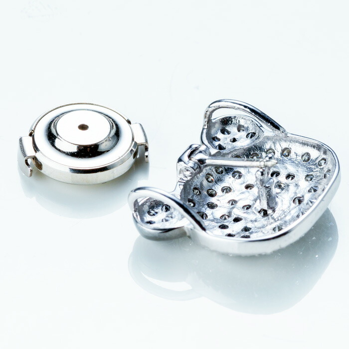 楽天市場】【最大2,000円クーポン】 K18WG パンダ ダイヤモンド