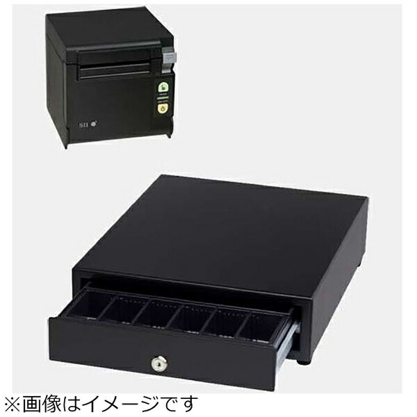 店舗用品 SII RP-D10-K27J2-B レシートプリンター（黒） RP-D10-K27J2