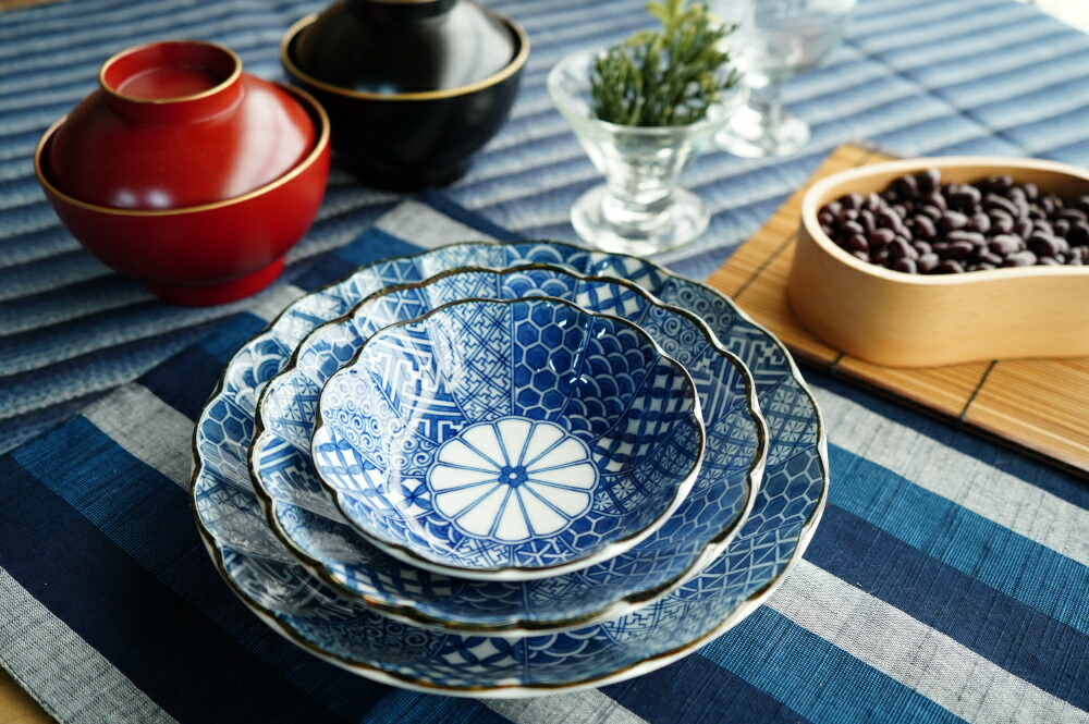 楽天市場】美濃焼 染付祥瑞 小鉢【径13x高3.5cm】【藍 染付 器 小鉢