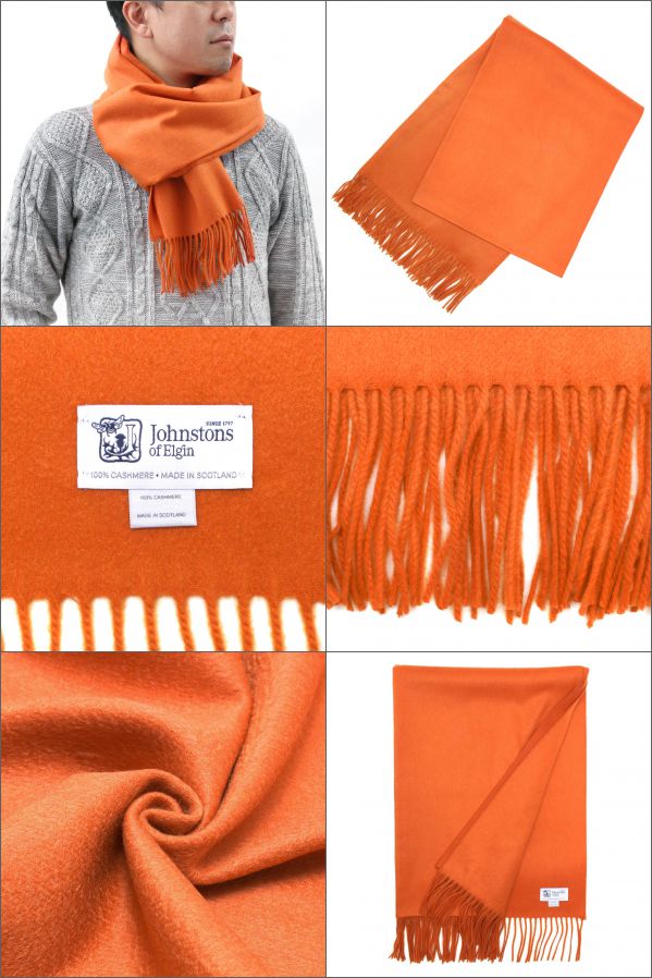 楽天市場】ジョンストンズ ストール/マフラー メンズ レディース WA56