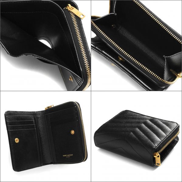 楽天市場】サンローランパリ (イヴサンローラン) 二つ折り財布 財布