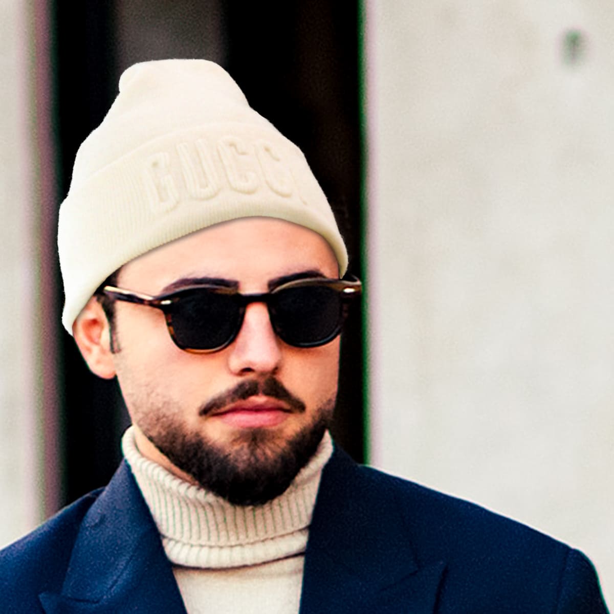 楽天市場】グッチ ニット帽 メンズ 正規品 GUCCI 帽子 ニット帽 メンズ