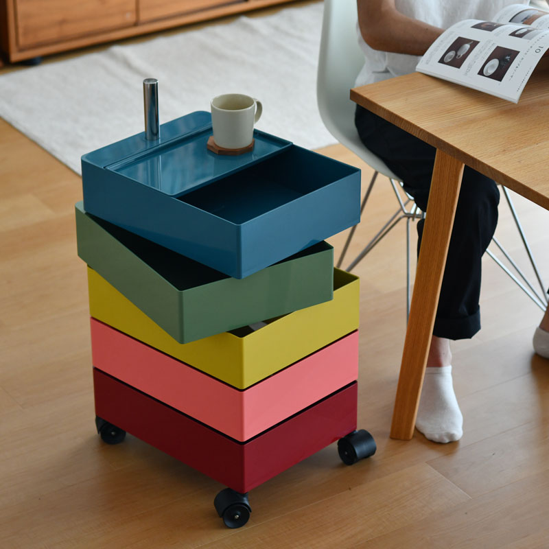 楽天市場】【限定カラー】 マジス 360°コンテナー 5段 引き出し収納