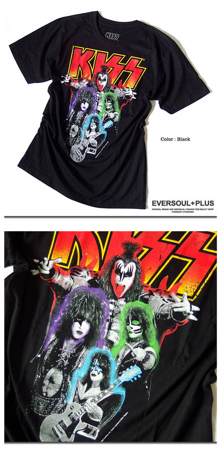 楽天市場】【KISS APPAREL 正規品 】kiss Tシャツ メンズ キッス 半袖
