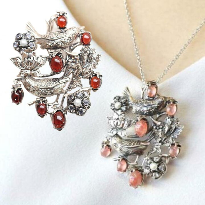 楽天市場】碌山ジュエリー シルバー ウィリアム・モリス いちご泥棒