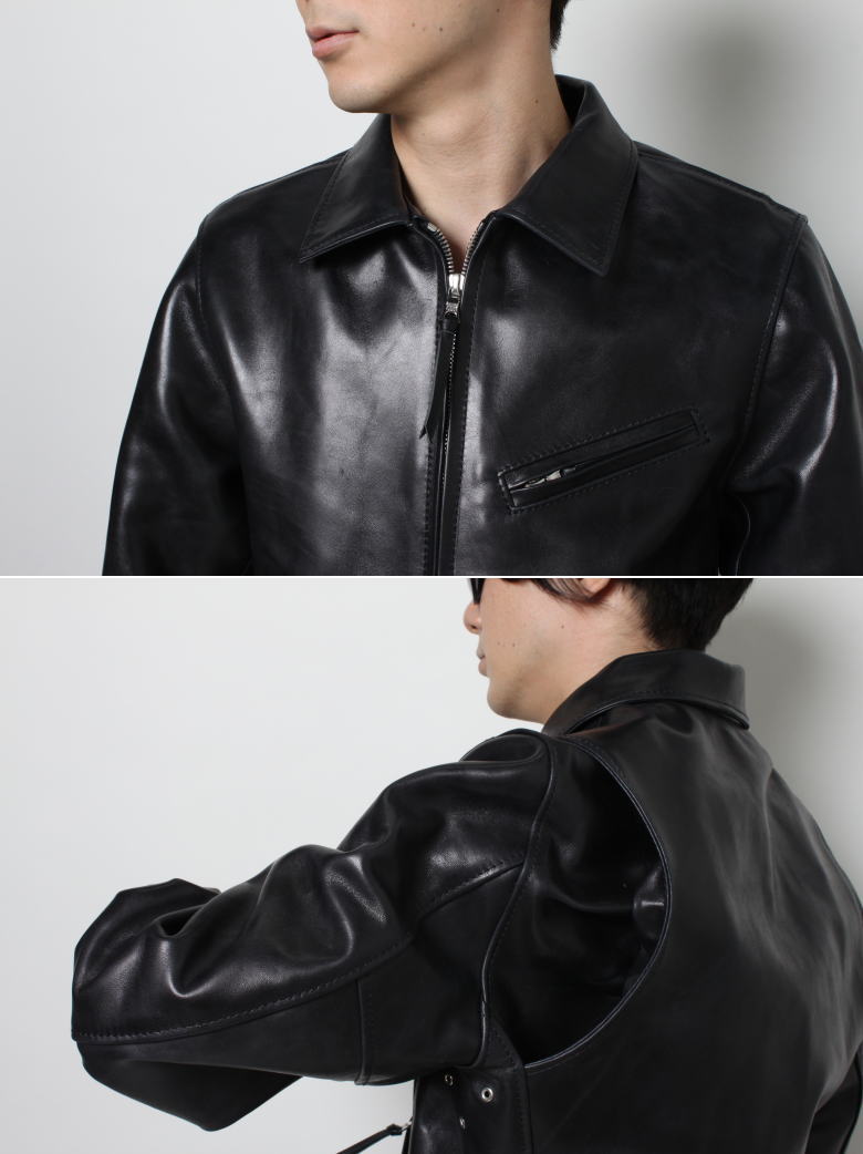 革ジャン ホースプルアップ トラッカータイプレザージャケット fd-003