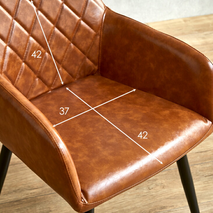 在庫2脚 レトロ カウンターチェア 回転 スタンド ダイナー 合皮 赤茶 1