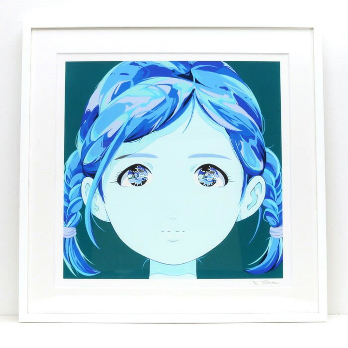 真作 愛☆まどんな 「玉ちゃん」額装済みシルクスクリーン 版画 ED