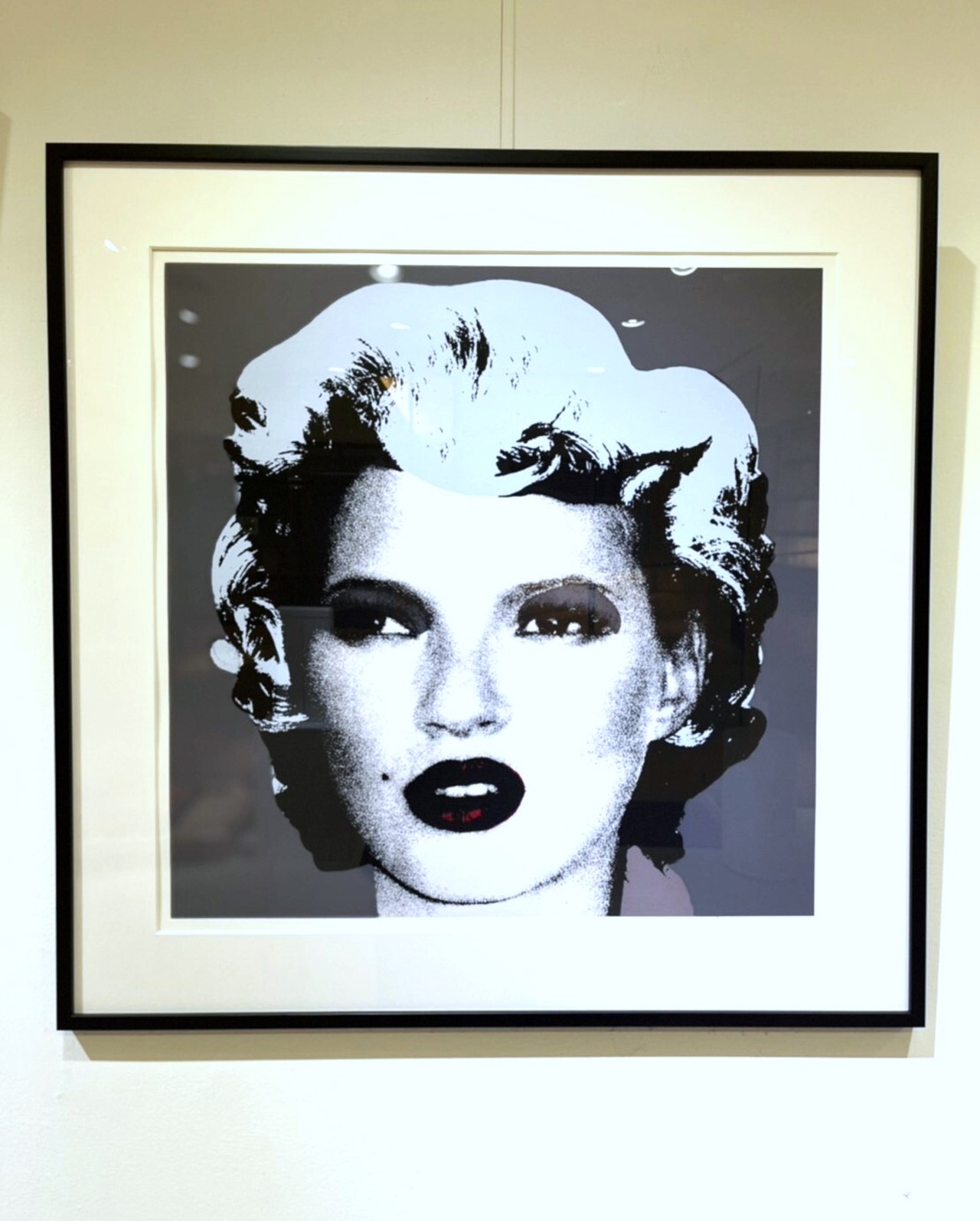 真作 愛☆まどんな 「玉ちゃん」額装済みシルクスクリーン 版画 ED