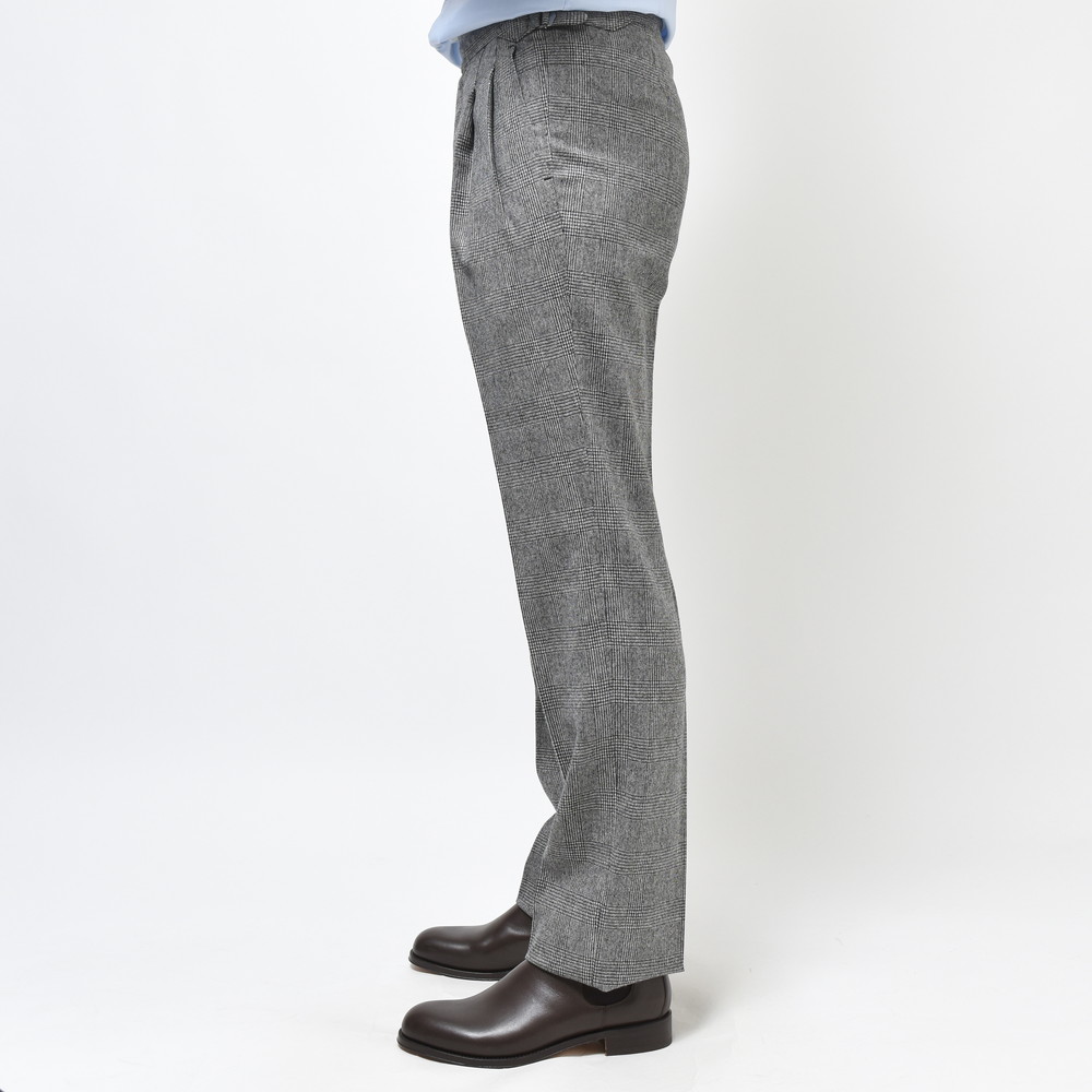 IGARASHI TROUSERS（五十嵐トラウザーズ）ウールライトツィードグレン