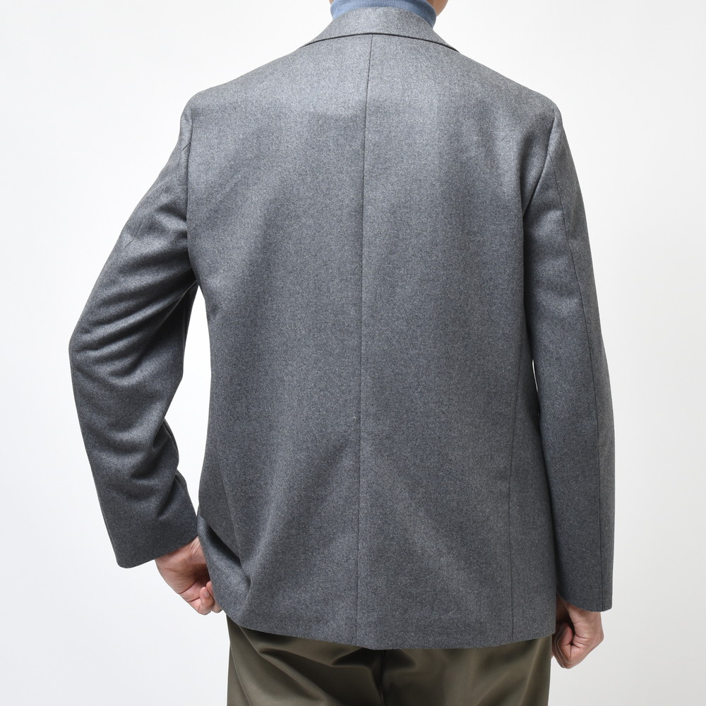 CARUSO（カルーゾ）ZEROゼロ ウールフランネルソリッド2Bジャケット